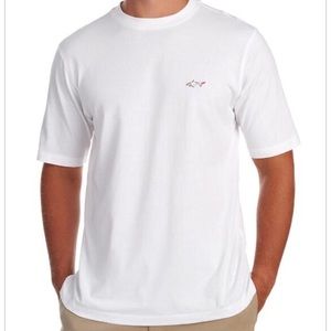 White Greg Norman Tee